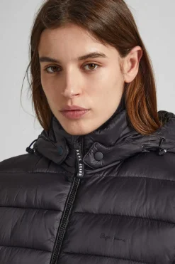 Casaco De Penas Acolchoado