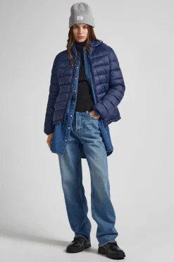 Casaco De Penas Acolchoado