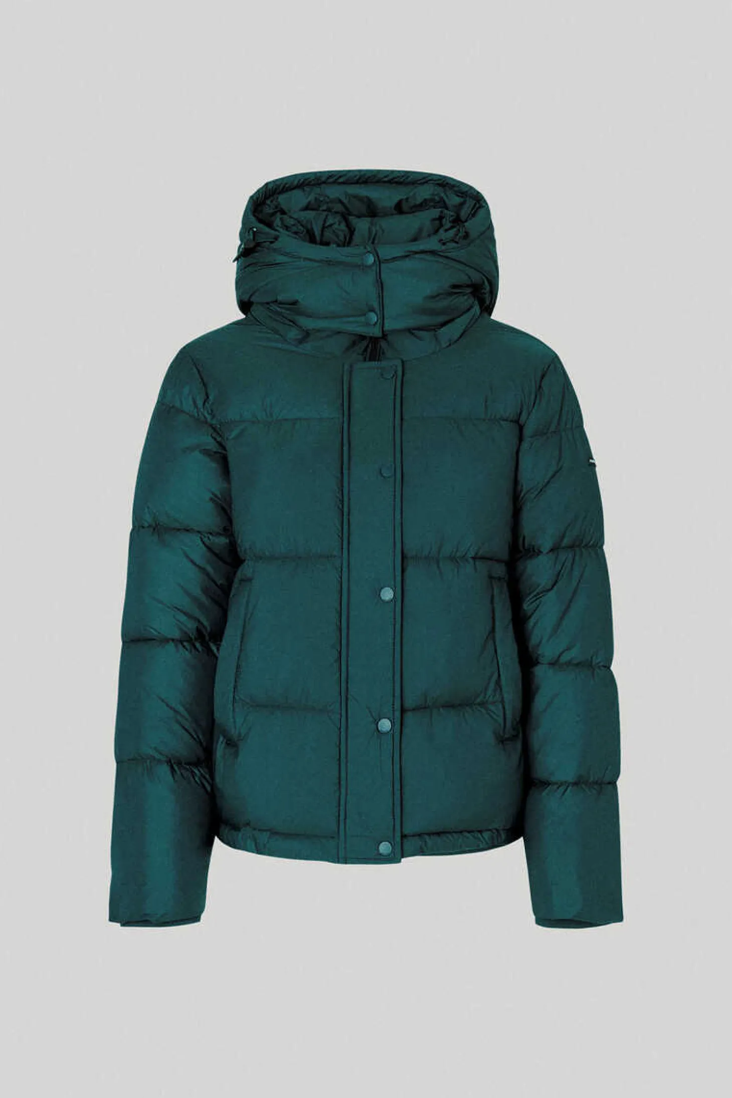 Casaco De Penas Acolchoado Capuz