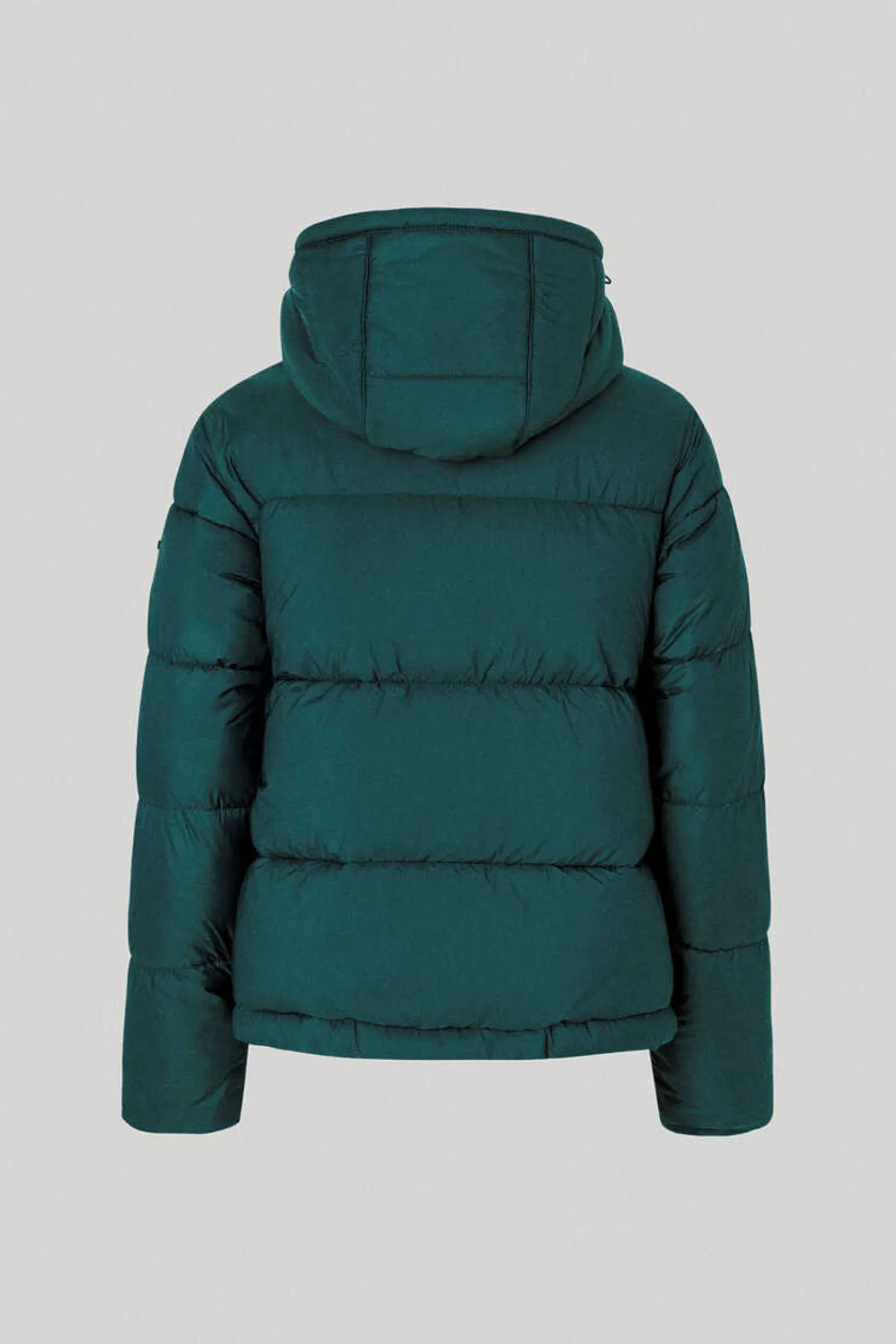 Casaco De Penas Acolchoado Capuz