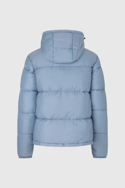 Casaco De Penas Acolchoado Capuz