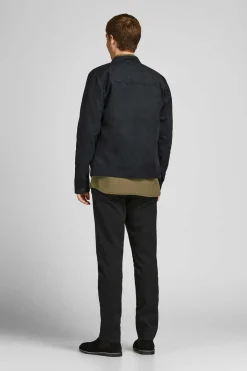 Casaco Motard Efeito Couro