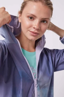 Casaco Reversivel Water-Repellent Lilas