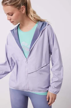 Casaco Reversivel Water-Repellent Lilas