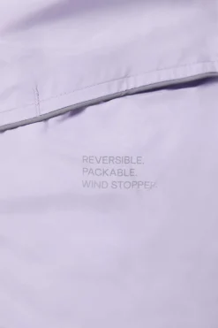 Casaco Reversivel Water-Repellent Lilas