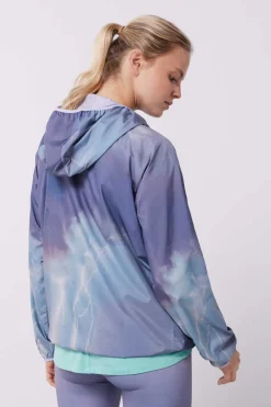 Casaco Reversivel Water-Repellent Lilas