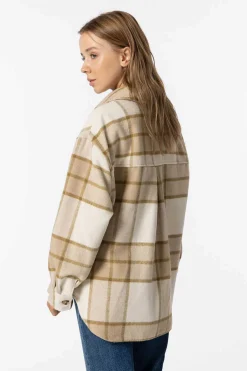 Casaco Shacket Xadrez De Tato Suave