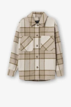 Casaco Shacket Xadrez De Tato Suave