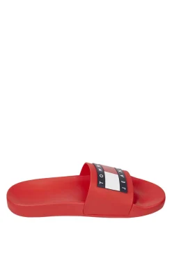 Chanclas Tommy Jeans Flag Roja