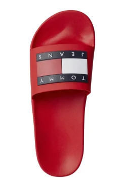 Chanclas Tommy Jeans Flag Roja