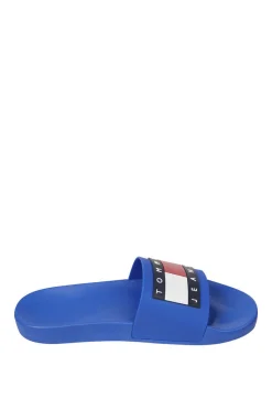 Chanclas Tommy Jeans Flag Azul Electrico