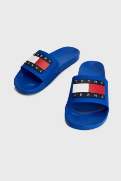 Chanclas Tommy Jeans Flag Azul Electrico