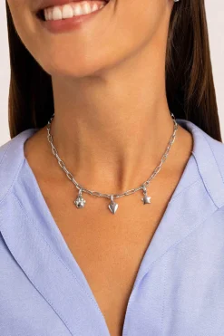 Charm Simple Star De Prata