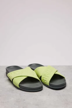 Chinelas Tiras Cruzado Logo