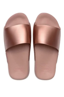 Chinelos Hav. Slide Classic Metallic