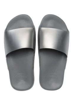 Chinelos Hav. Slide Classic Metallic