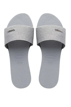 Chinelos Hav. You Malta Metallic