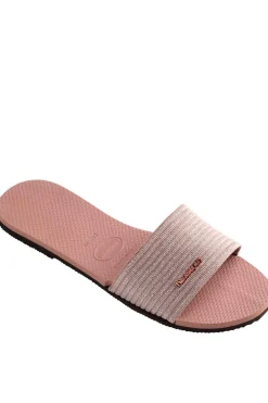 Chinelos Hav. You Malta Metallic