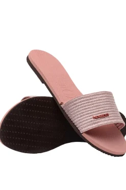 Chinelos Hav. You Malta Metallic