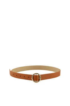 Cinto Com Fivela Circular