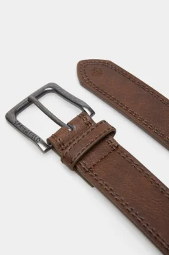 Cinto Efeito Pele Pespontos