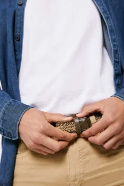 Cinto Entrancado Bicolor