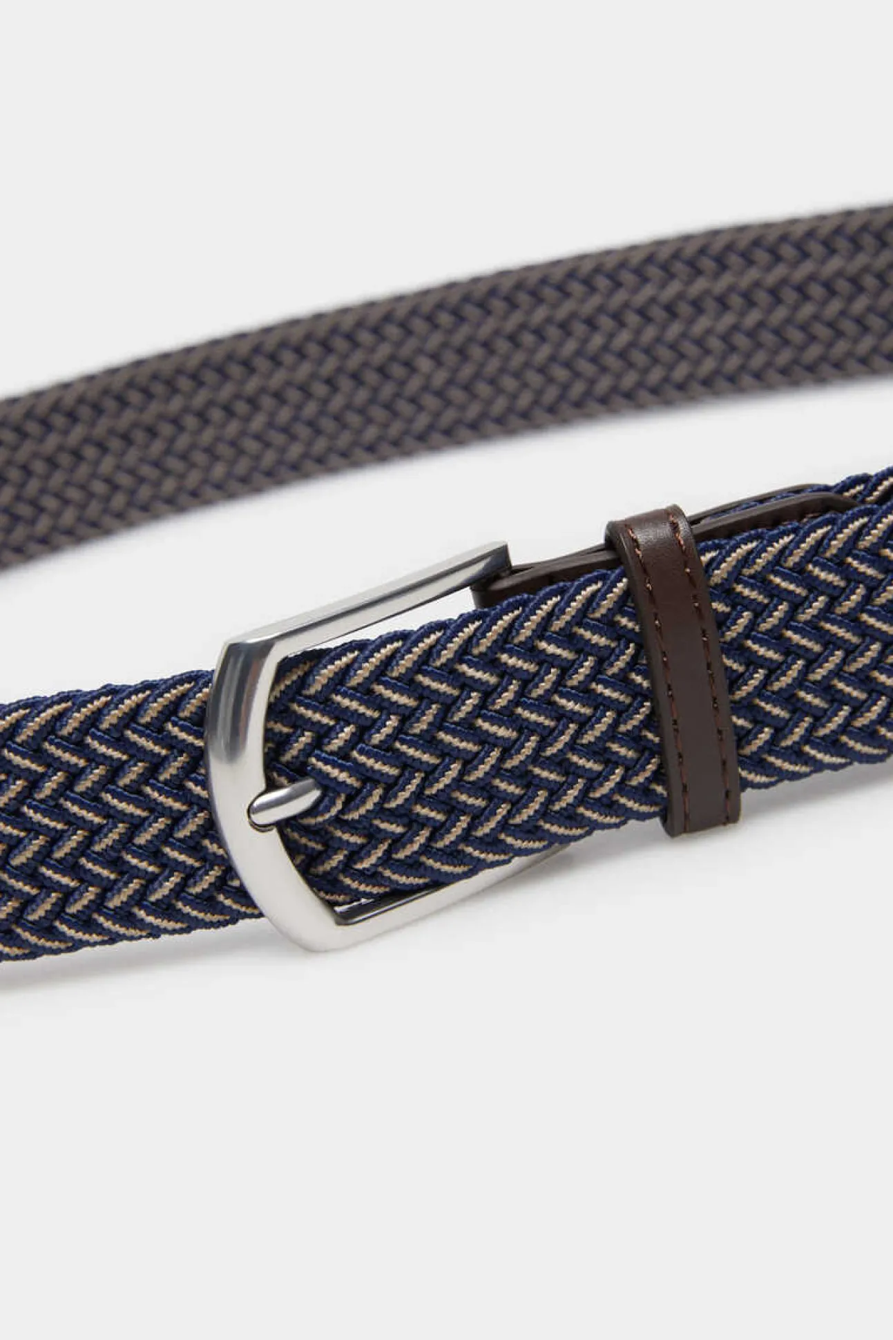 Cinto Entrancado Bicolor Espiga