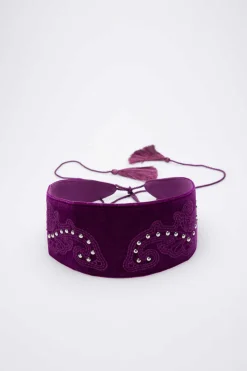 Cinto Faixe De Veludo