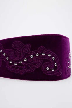 Cinto Faixe De Veludo