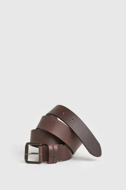 Cinto Pele Fivela Metalica