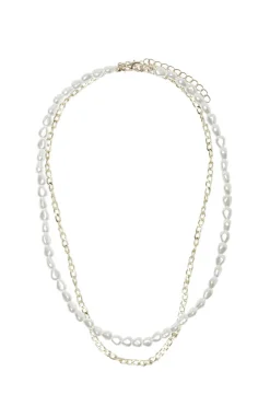 Colar Combinado Com Perolas