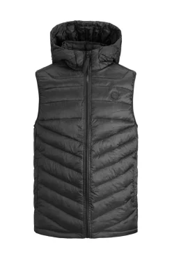 Colete Acolchoado Com Capuz