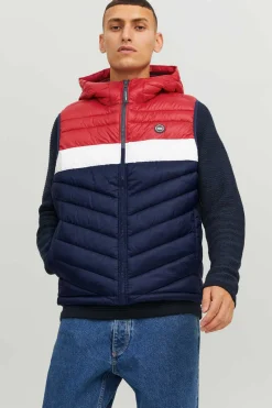 Colete Acolchoado Com Capuz