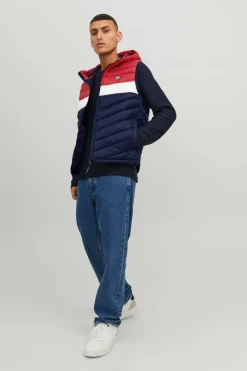 Colete Acolchoado Com Capuz