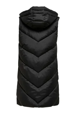 Colete Acolchoado Com Capuz