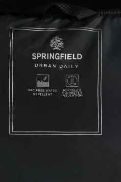 Colete Acolchoado Gola Bomber