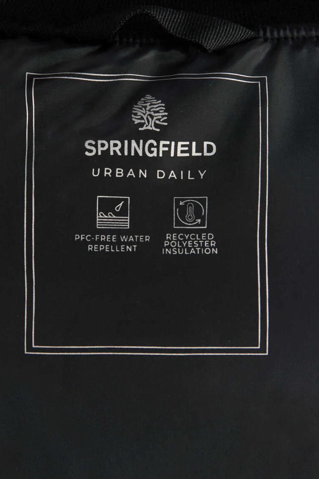 Colete Acolchoado Gola Bomber