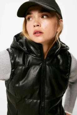 Colete Capuz Comprido