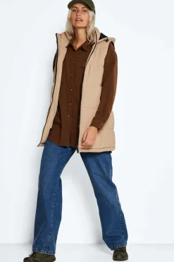 Colete Comprido Acolchoado