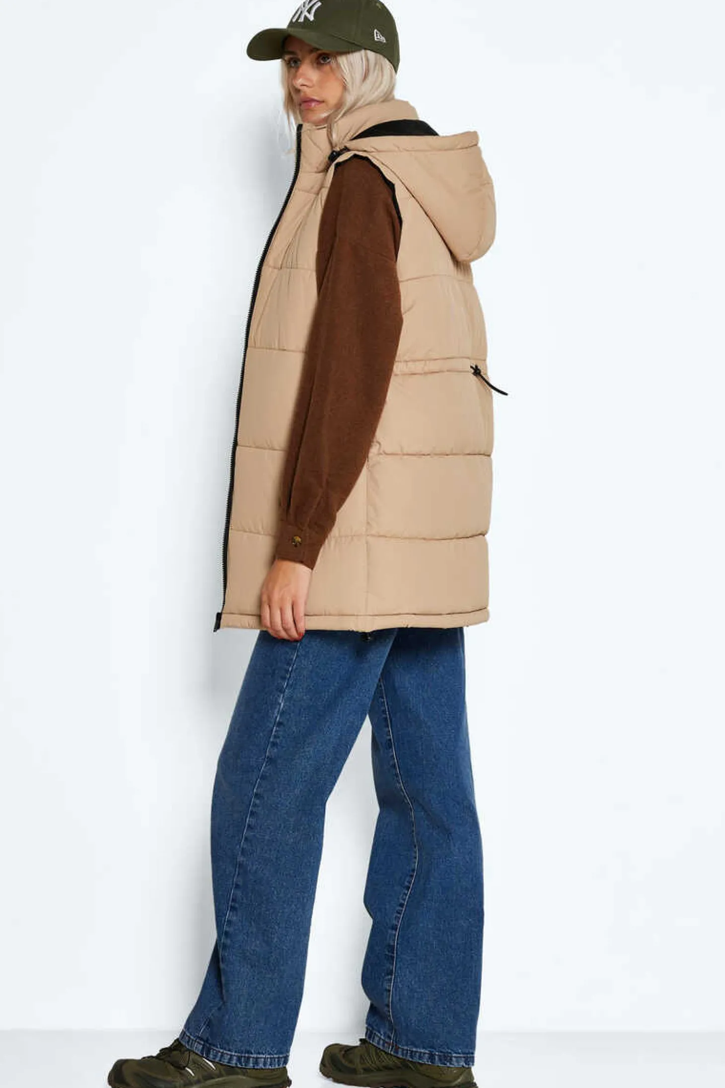 Colete Comprido Acolchoado