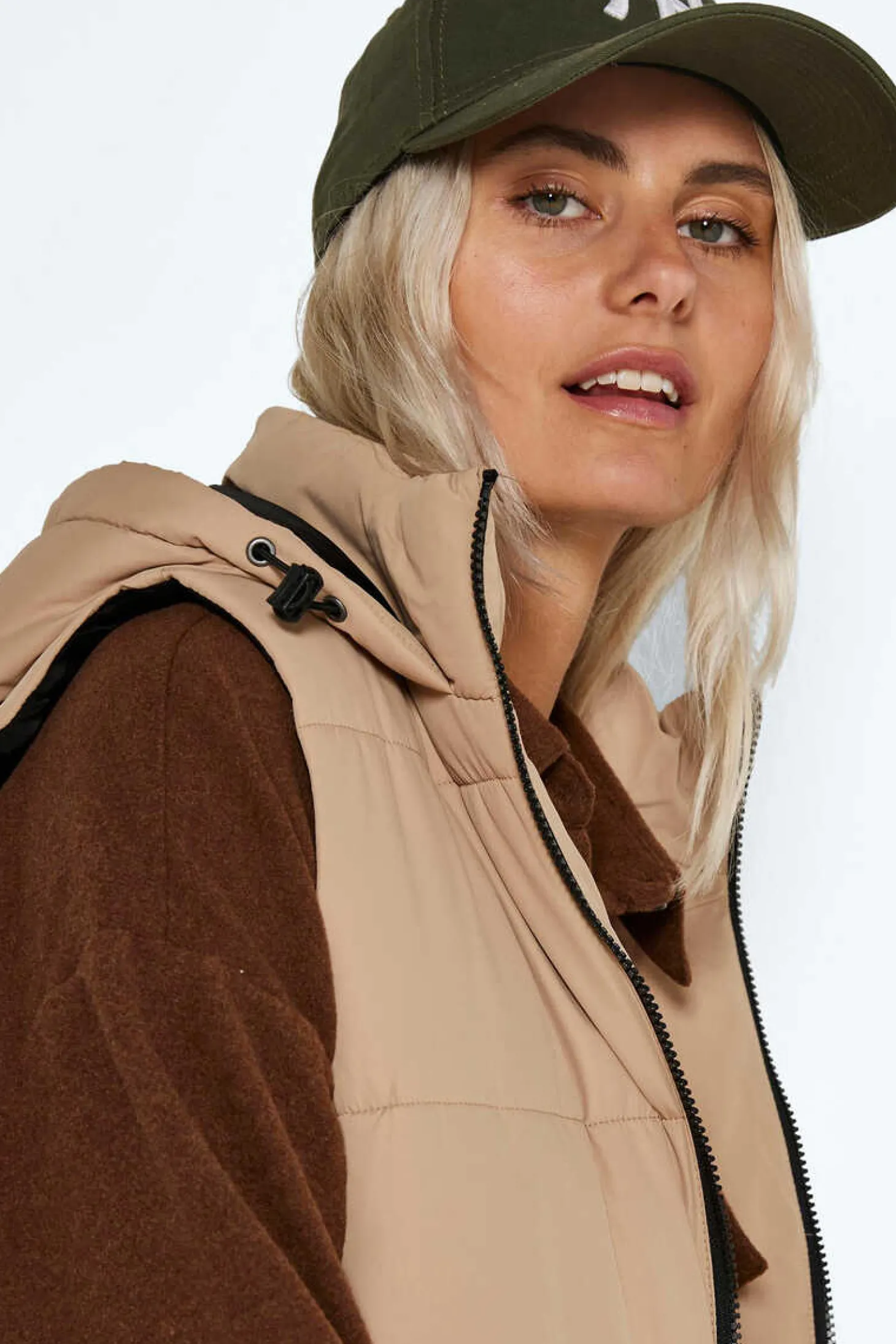 Colete Comprido Acolchoado