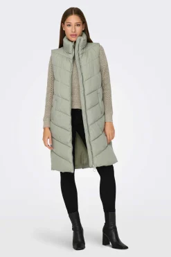 Colete Comprido Acolchoado