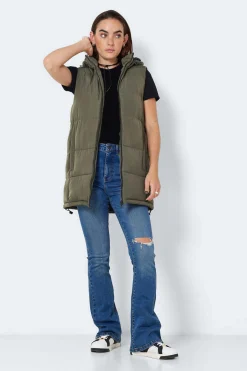 Colete Comprido Acolchoado