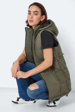 Colete Comprido Acolchoado