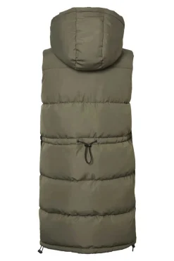 Colete Comprido Acolchoado