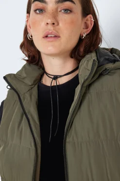 Colete Comprido Acolchoado