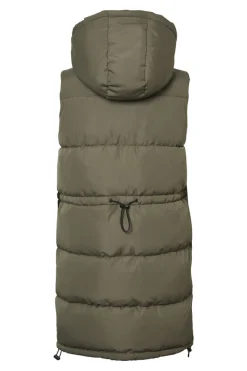 Colete Comprido Acolchoado