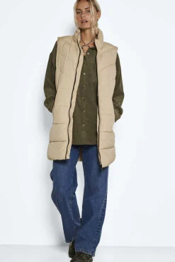 Colete Comprido Acolchoado