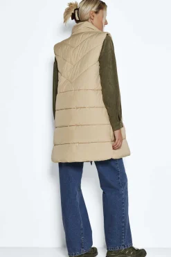 Colete Comprido Acolchoado