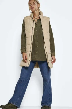 Colete Comprido Acolchoado